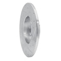 DFC 15-25 Alfa Romeo TONALE Rear Left Drilled & Slotted Silver Brake Rotor
