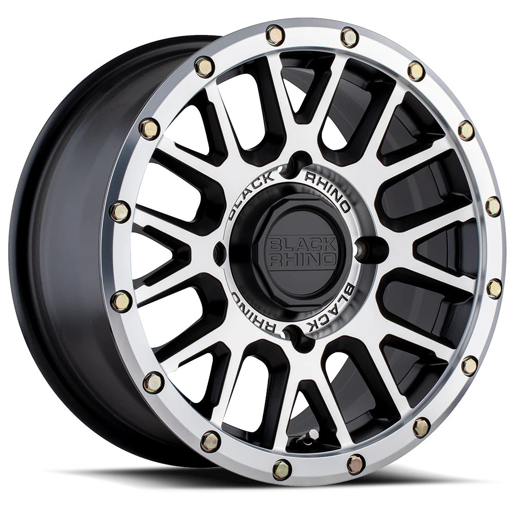 BLACK RHINO HARD ALLOYS - UTV BULPZ 14X7 4X156 SGL-BLK-MACH 51MM - 1470LPZ514156F32