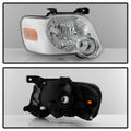 xTune 06-10 Ford Explorer Passenger Side Headlight - OEM Right (HD-JH-FEXP06-OEM-R)
