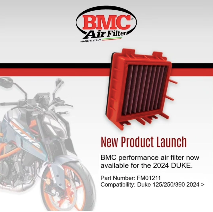 BMC 24+ KTM Duke/Husqvarna Svartpilen/Vitpilen 401 Air FIlter