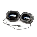 Rugged Radios Alpha Audio Speaker Pods - Velcro Mounting and Gel Ear Pods - Stereo & Mono 3.5mm
