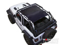 Eclipse Sun Shade, Front, Black; 18-21 Wrangler (4Dr) / 2021 Gladiator