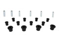 Spring - eye front and rear bushing 12 Bushings 6 Tubes Grease