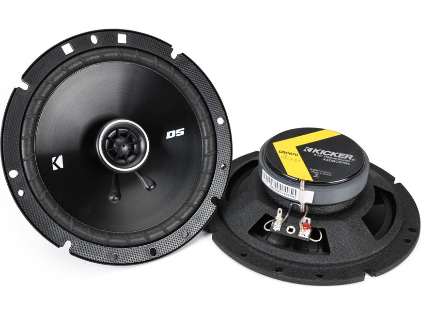 DSC670 6.75-Inch (165mm) Coaxial Speakers 4-Ohm
