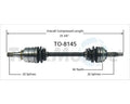 NEW CV AXLE
