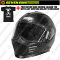 LTS CHOPPER HELMET US BLACK XS