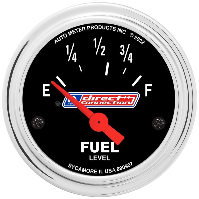 GAUGE FUEL LEVEL 21/16IN 73 E/812 F ELEC MOPAR DIRECT CONNECTION