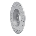 DFC 05-25 Audi A3 Sportback E-Tron Rear Right Drilled & Slotted Geoperformance Rotor