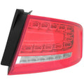 RH TAILLAMP ASSY OUTER; SEDAN; LED TYPE; A4 0912