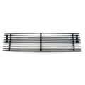 1519 SILVERADO 2500/1517 SILVERADO 3500 BUMPER BILLET GRILLE OVERLAY/BOLTON ALL BLACK 2PC STYLE