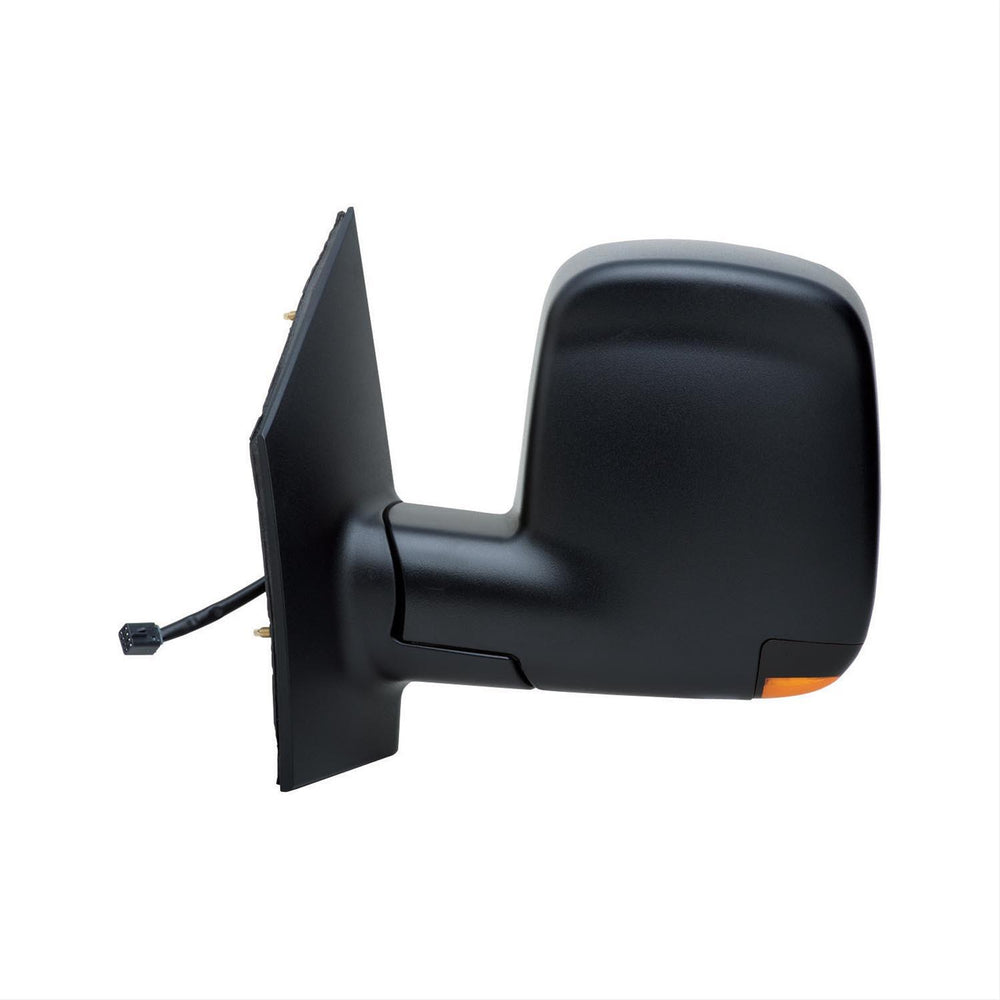 0312 GM EXPRESS/SAVANNA LH HEATED POWER FOLDAWAY OE MIRROR TEXTURED BLACK W/ TURN SIGNAL