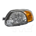 LH HEADLAMP ASSY COMPOSITE FROM 9102; TO 3106 HYUNDAI ACCENT 20032006