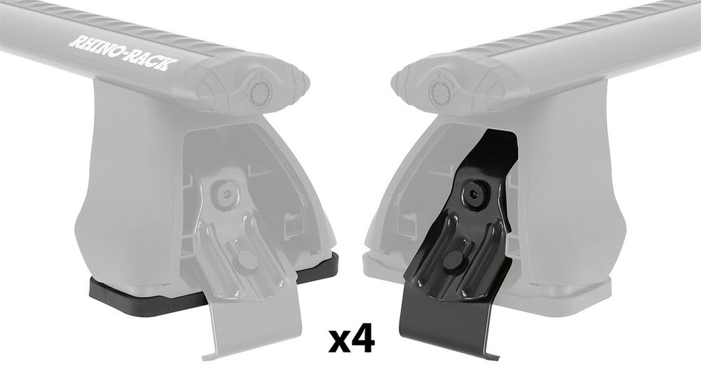 ROOF RACK FITTING CLIP KIT DK INCLUDES 4 PADS AND 4 CLAMPS