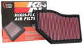 K&N 2019 Mercedes Benz A220 L4-2.0L DSL Turbo Replacement Drop In Air Filter
