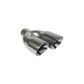DUAL 4.00IN DOUBLE WALL STAGGERED ANGLE DRIVER SIDE/LEFT 3.00IN ID / 8.25INX4.00