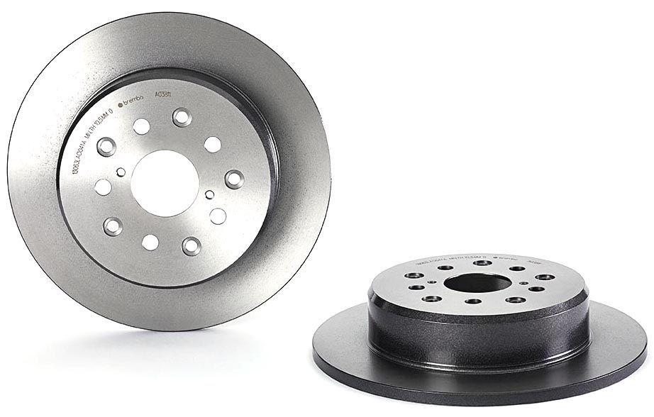 Brembo 98-05 Lexus GS300/98-00 GS400/01-05 GS430 Rear Premium UV Coated OE Equivalent Rotor