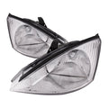 LH HEADLAMP ASSY COMPOSITE; EXCEPT SVT; HALOGEN; FOCUS 0002