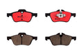 Brembo 02-08 Mini Cooper Front Premium NAO Ceramic OE Equivalent Pad