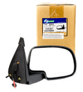 9902 GM SILVERADO/SIERRA RH POWER FOLDAWAY OE MIRROR TEXTURED BLACK CHROME COVER