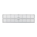 8384 C/K GRILLE W/ BOWTIE W/O MOLDING SINGLE HEADLIGHT SILVER