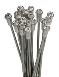 Excel Rear Spoke/Nipple Set - 10 Gauge / 32 Qty - Silver