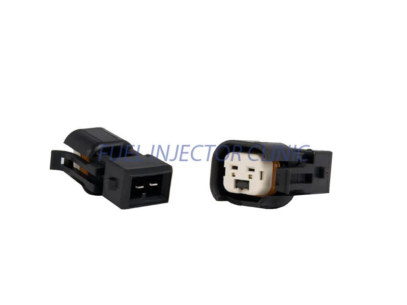 Fuel Injector Clinic Set of 6 US Car/EV6 (female) to Jetronic/EV1 Adapter (male) injector plug adaptors