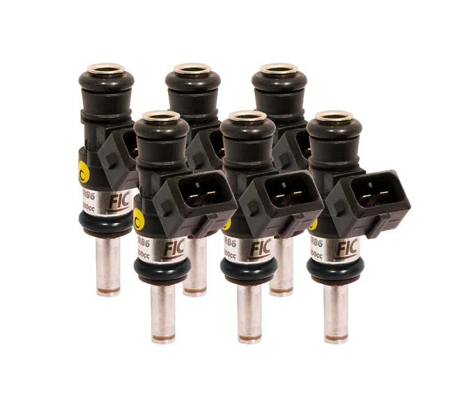 Fuel Injector Clinic Set of 6 Jetronic/EV1 (female) to US Car/EV6 (male) injector plug adaptors