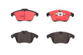 Brembo 08-15 Land Rover LR2 Premium NAO Ceramic OE Equivalent Pad