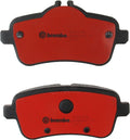 Brembo 13-16 Mercedes-Benz GL63 AMG/16-19 GLE63 AMG Rear Premium NAO Ceramic OE Equivalent Pad