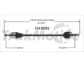 NEW CV AXLE