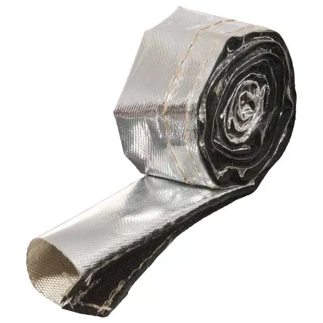 RADIANT HEAT SHIELD SLEEVE SHIELDS UP TO 95 PERCENT OF RADIANT HEAT
