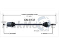 NEW CV AXLE