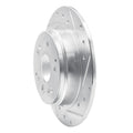 DFC 99-11 Acura TL Rear Right Drilled & Slotted Silver Brake Rotor