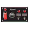 Ignition Panel Black w/2 Acc. and Pilot Light