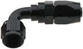 Fragola -16AN x 90 Degree Pro-Flow Hose End - Black