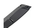 L AND LE FRONT BUMPER LIP GLOSSY BLACK