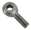 QA1 G Series 2-Pc Rod End - Male/Left Hand - .75in Bore x 3/4-16 w/Stud - Stainless Steel w/PTFE