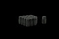 Gorilla 4LUG 17MM EXT HEX SHORT 10-1.25 BLK
