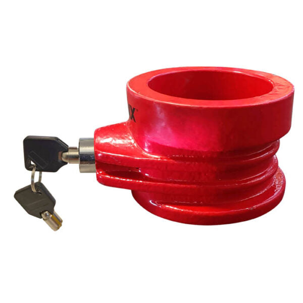 Trimax Locks - red auto part