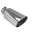 ~(5 lbs. 18X7X6)~ Polished stainless steel 7 in 18 in rolled angle Bolt-on i.d. 5 in (Single box)