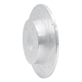 DFC 19-25 Nissan Altima Rear Right Drilled & Slotted Silver Brake Rotor