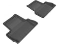 3D MAXpider 2012-2017 Buick Verano Kagu 2nd Row Floormats - Black