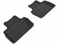 3D MAXpider 2006-2013 Lexus IS Kagu 2nd Row Floormats - Black