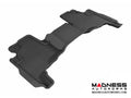 3D MAXpider 2006-2010 Jeep Commander Kagu 2nd Row Floormats - Black
