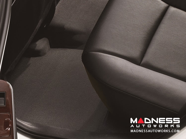 3D MAXpider 2006-2010 Jeep Commander Kagu 2nd Row Floormats - Black