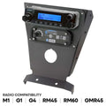 Rugged Radios Can-Am X3 Multi Mount Kit - UTV Intercoms and Radios M1/G1/RM45/RM60/GMR45