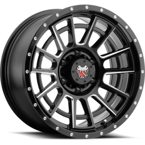 Raceline Beadlock Ring - Mamba- 14in - 20 Hole - 8mm - Polished