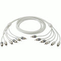 RCA V10 SERIES 6CHANNEL AUDIO CABLE 17 FT