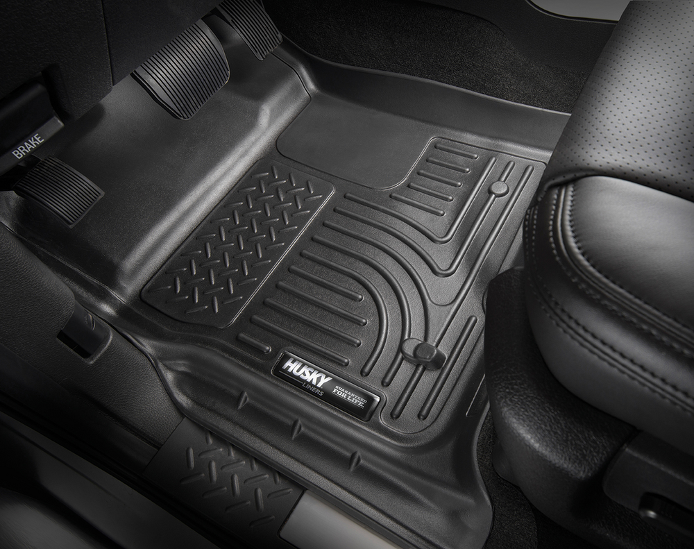 0609 FUSION WEATHERBEATER 2ND ROW FLOOR LINER BLACK