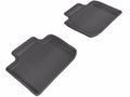 3D MAXpider 2014-2020 Lexus IS Kagu 2nd Row Floormats - Black